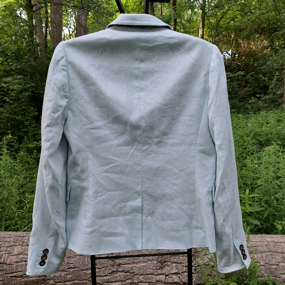 100% Linen Schoolboy Blazer by J. Crew - Picture 2 of 4